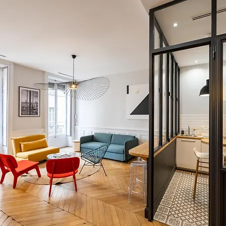 דירה L'atelier,t3,au Pied De L'opera, Climatise, Check-in Autonome 24h Sur 24h ליון