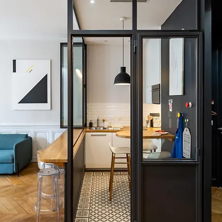 L'atelier,t3,au Pied De L'opera, Climatise, Check-in Autonome 24h Sur 24h Apartament